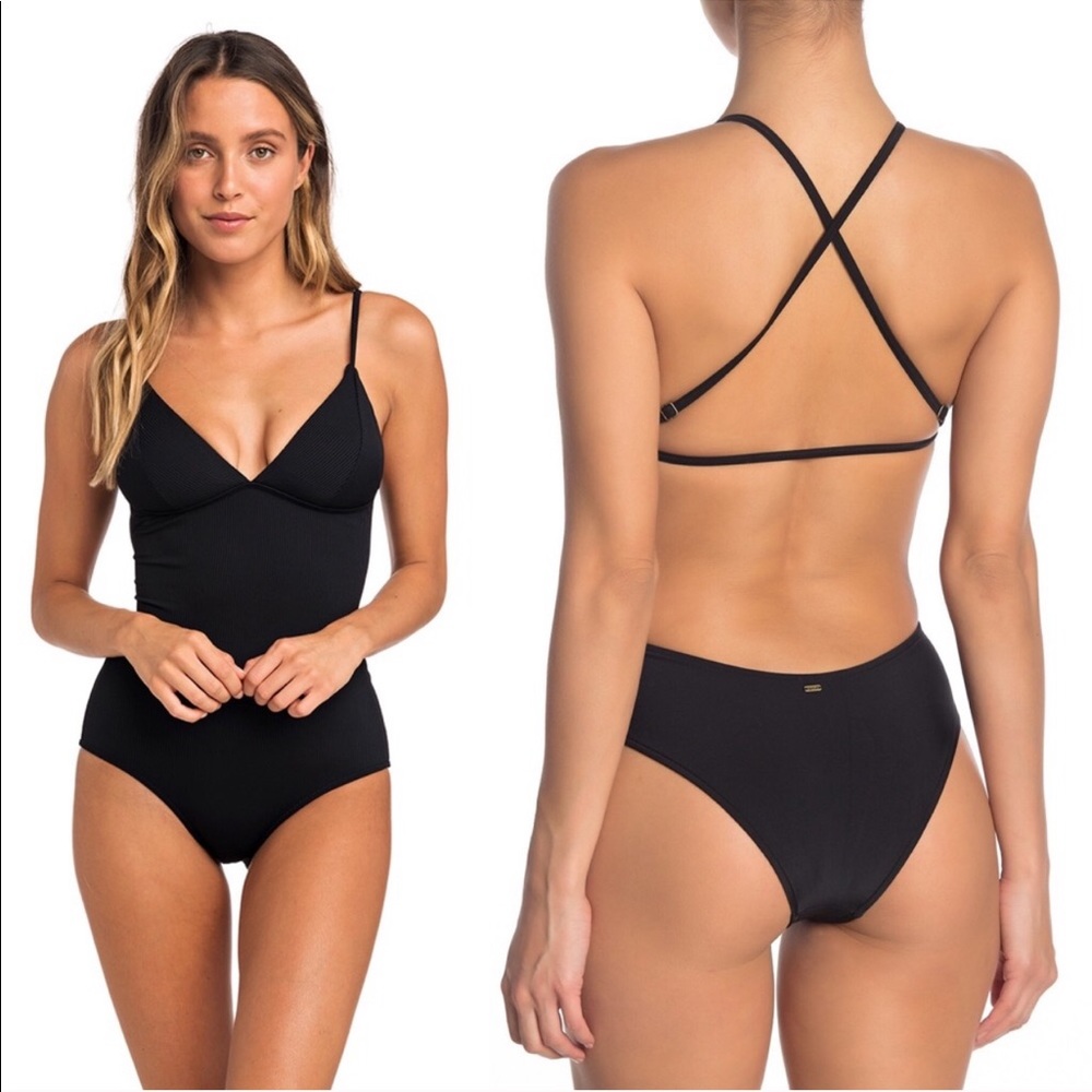 Rip Curl Classic Surf X 1 piece *NEW WITH TAGS*blk